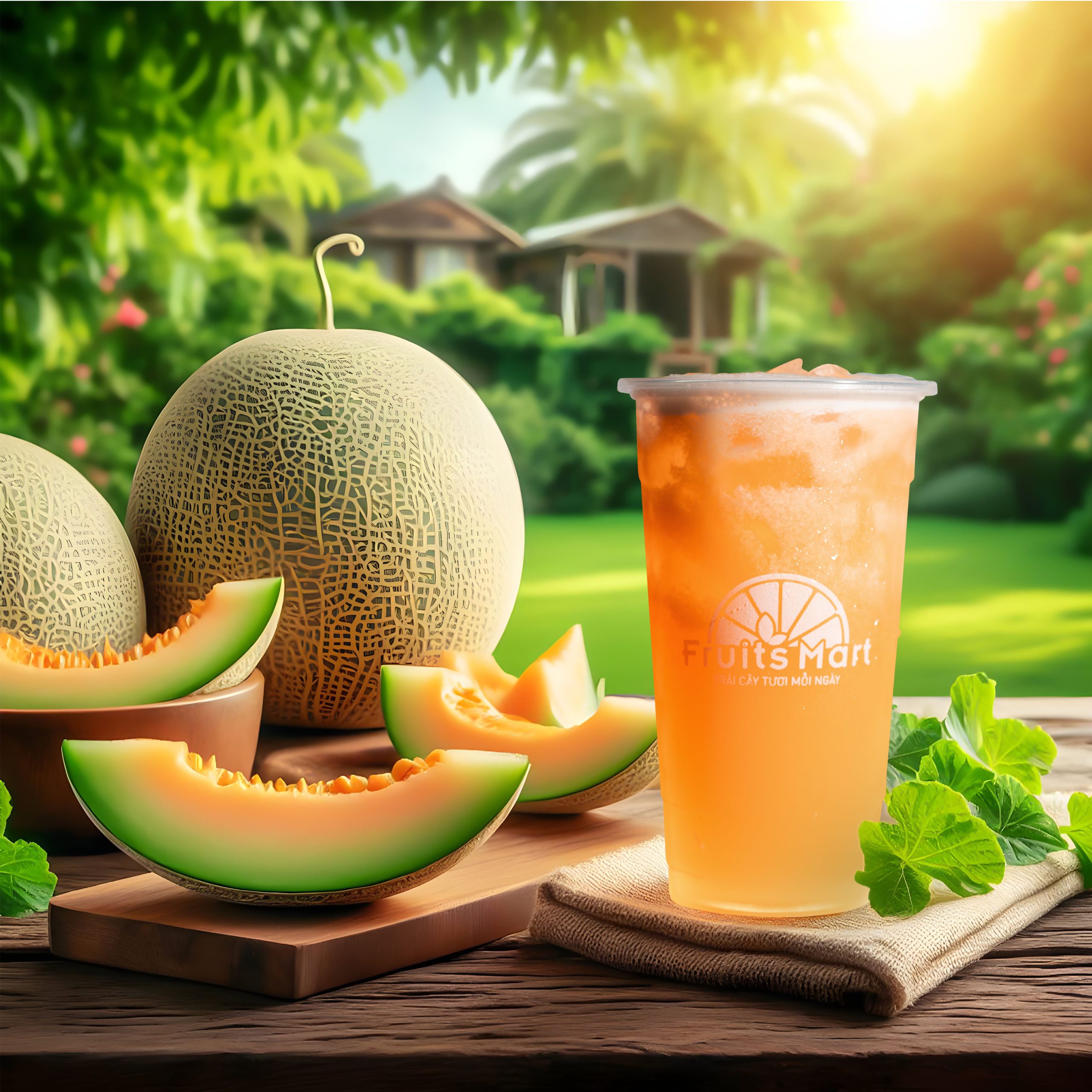 Sữa chua Dưa lưới